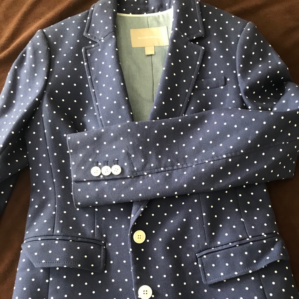 Banana Republic, polka dot, Women blazer size 6